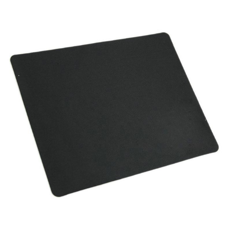 Black Square 21cm x 17.5cm Small Mouse Pad Mat | Shopee Malaysia