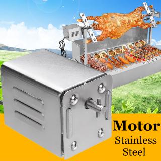 70KGF Stainless Steel BBQ Motor Rotisserie Pig Chicken Grill Electric Roasters 