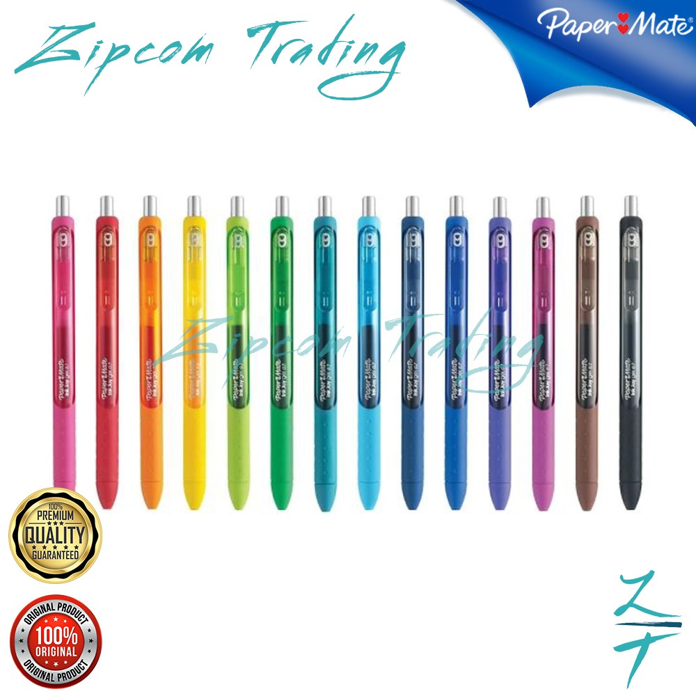 Papermate Inkjoy Gel Pen Shopee Malaysia