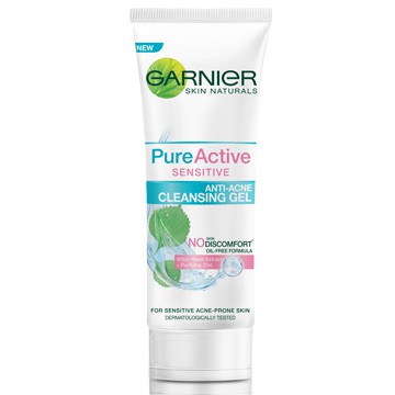 garnier pure active gel cleanser
