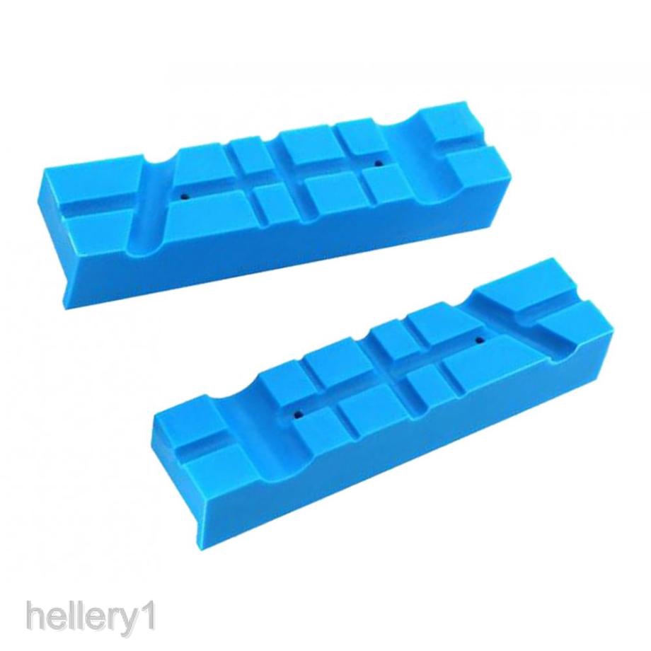 2pcs Universal Bench Vise Soft Jaws Vice Jaw Pads Magnetic For