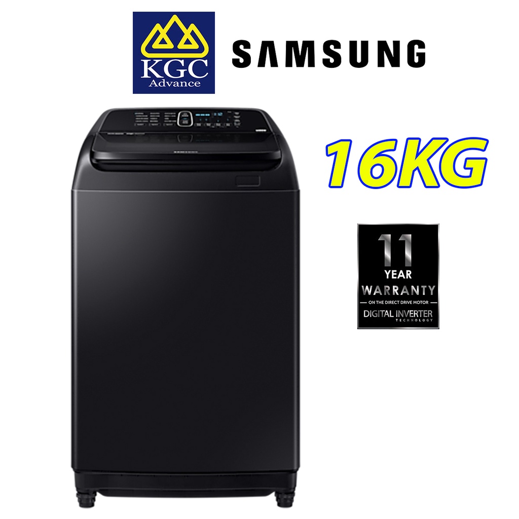 Samsung (16kg) WA16R6380BV/FQ Top Load Washer with Wobble Technology