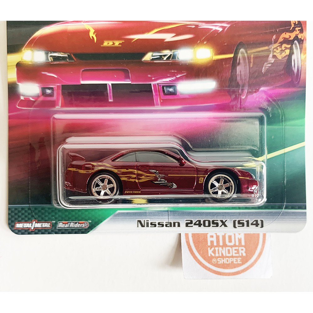 Hot Wheels Fast And Furious Nissan 240SX S14 ORIGINAL FAST Shopee ...