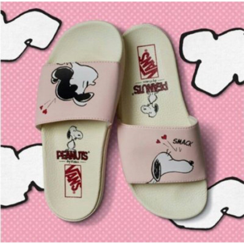 vans peanuts slides
