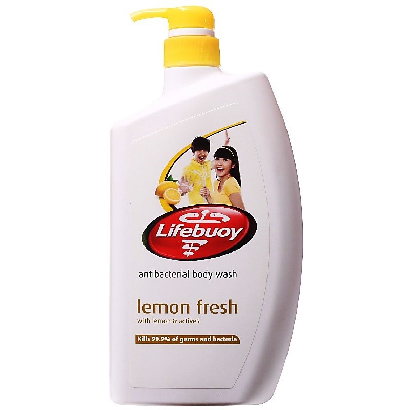 Lifebuoy Antibacterial Body Wash Lemon Fresh 500ml Shopee Malaysia