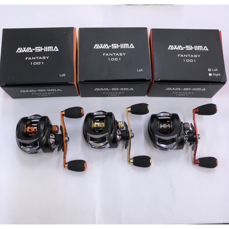 Sales Awa Shima Fantasy 1001 Reel Casting Reel 15kg Max Drag Luer Fishing Reel Shopee Malaysia