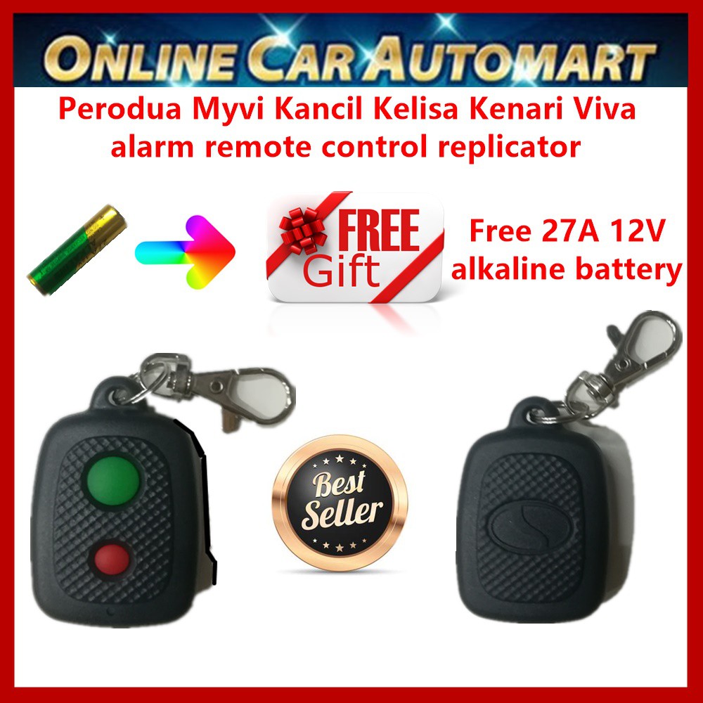 Perodua Myvi Kancil Kelisa Kenari Viva alarm RC replicator 