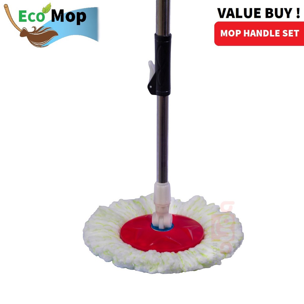 Spin Mop Handle Spare Part Replacement Mop Lantai Mop Spinner