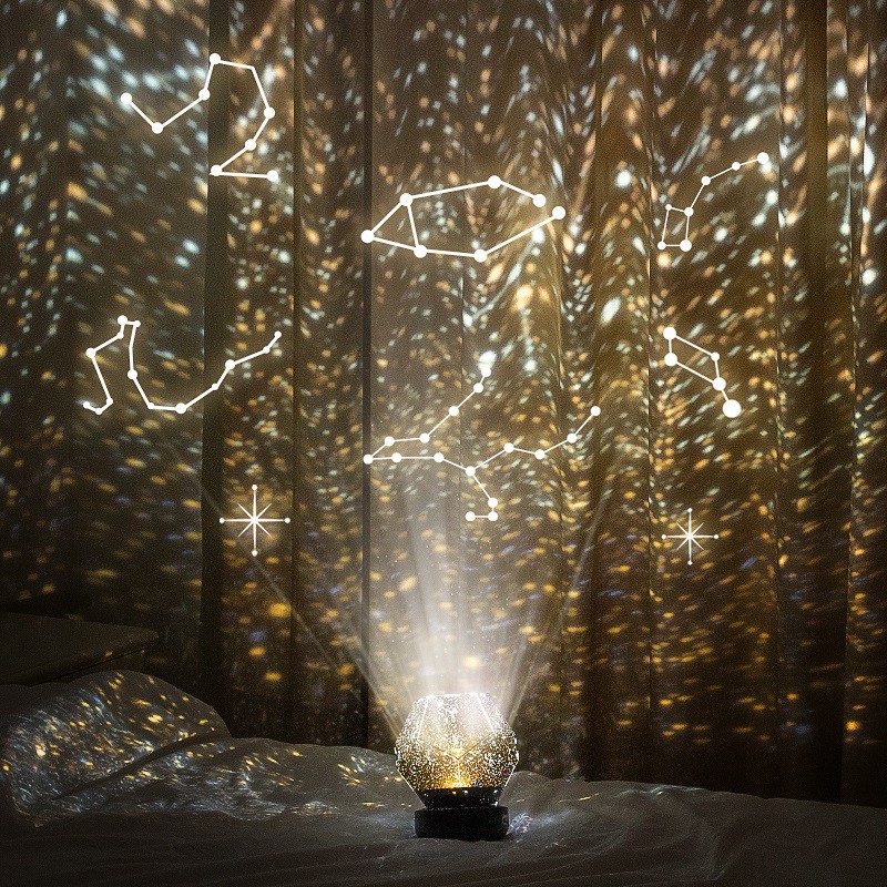 Star Projector Small Night Light Starlight Stars Gift Ideas Of Bedroom The Head A Bed Girl Romantic Sleep Desk Lamp