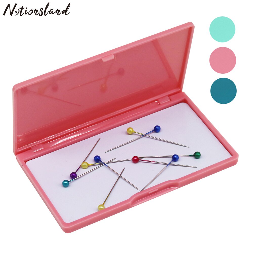 1PC Magnetic Needle Storage Case Rectangle Needle Pincushion Cross Stitch Sewing Knitting Pin Holder Case Organizer Supplies