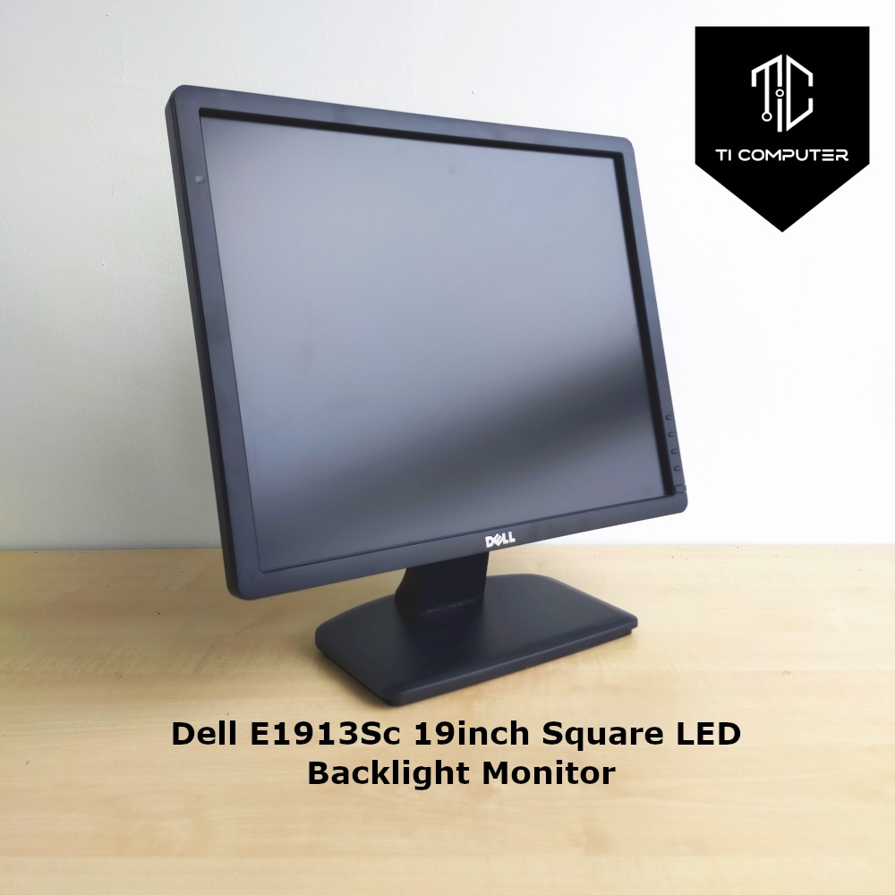 Dell E1913Sc 19inch Square LED Backlight Monitor (Refurbished) | Shopee  Malaysia
