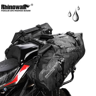 Rhinowalk motorcycle Saddle Bag 2 piece waterproof side bags 28L ...