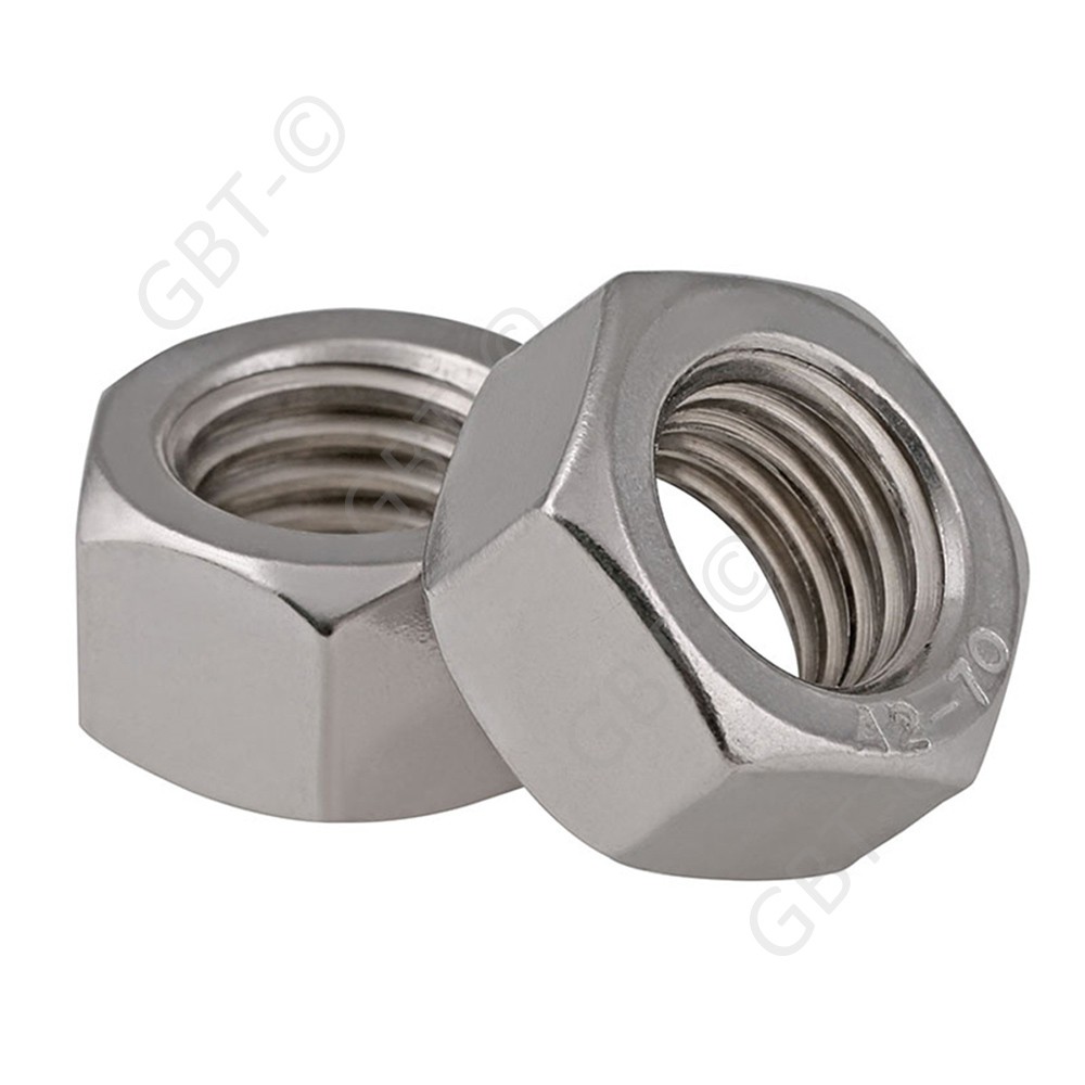 M2 M2.5 M3 M4 M5 M6 M8 M10 M12 A2 STAINLESS STEEL HEX FULL NUTS HEXAGON NUT