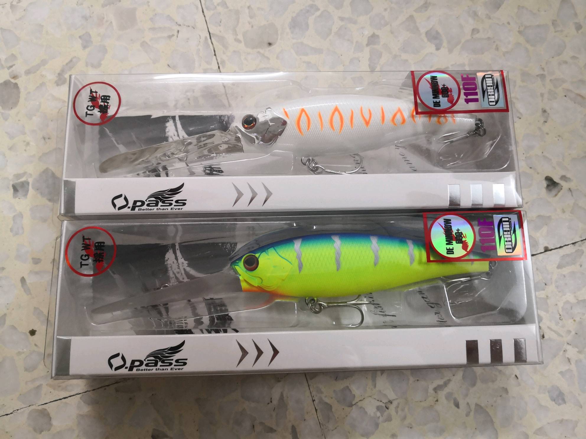 Opass DE Minnow 600+ Rattle Lure 110mm/31gram | Shopee Malaysia