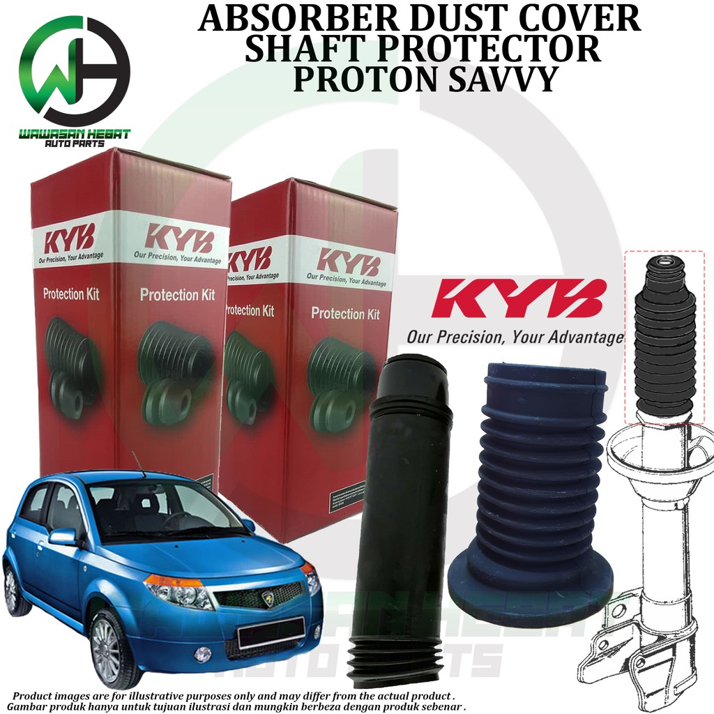 Proton Savvy Front Rear Absorber Dust Cover Protection Kit Kyb Kayaba Original Shopee Malaysia