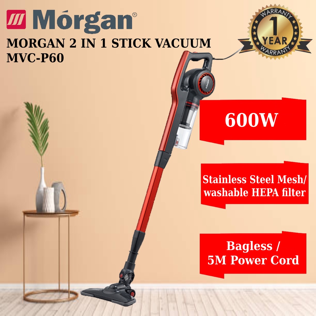 2 IN 1 600W STICK VACUUM CLEANER MVCP60 // HANDY UPRIGHT