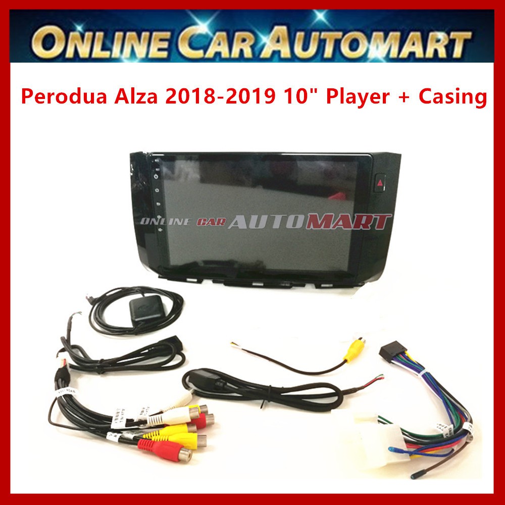 Perodua Alza 2018-2019 10.1 Inch Car Android Player Big 