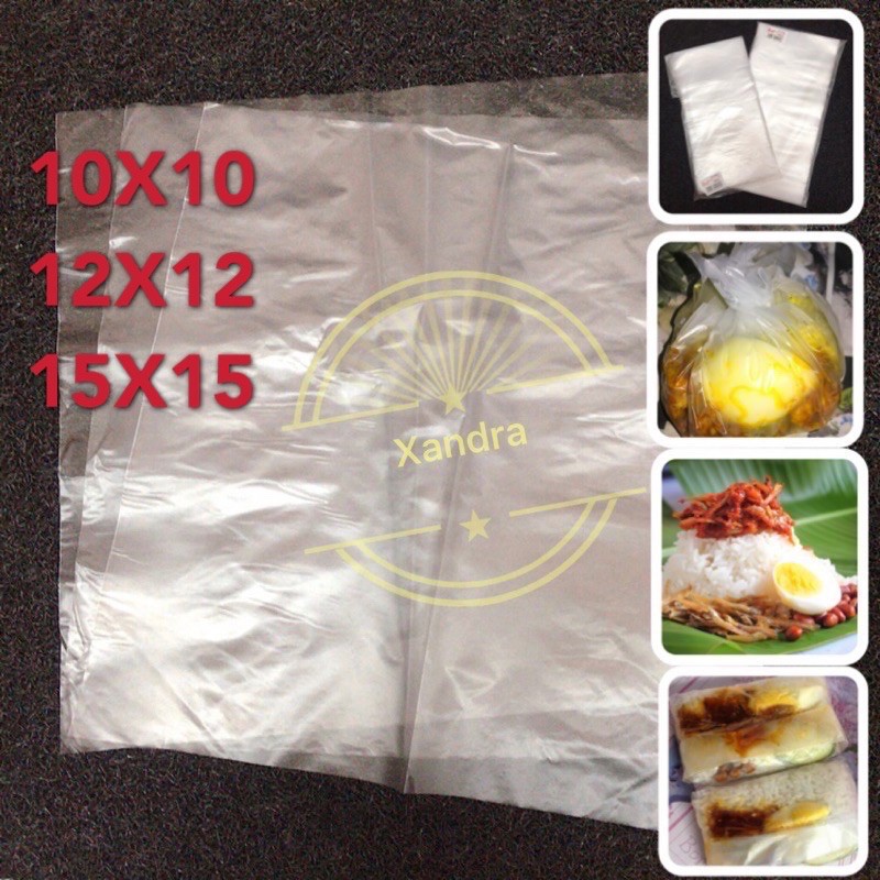 Plastik Pelapis Nasi Lemak Bungkus 250gm Shopee Malaysia