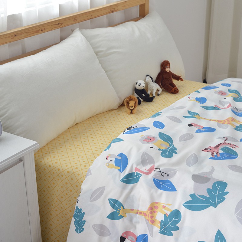 Nordic Style Ins Cotton Twill Fabric Bedding Diy Children Baby