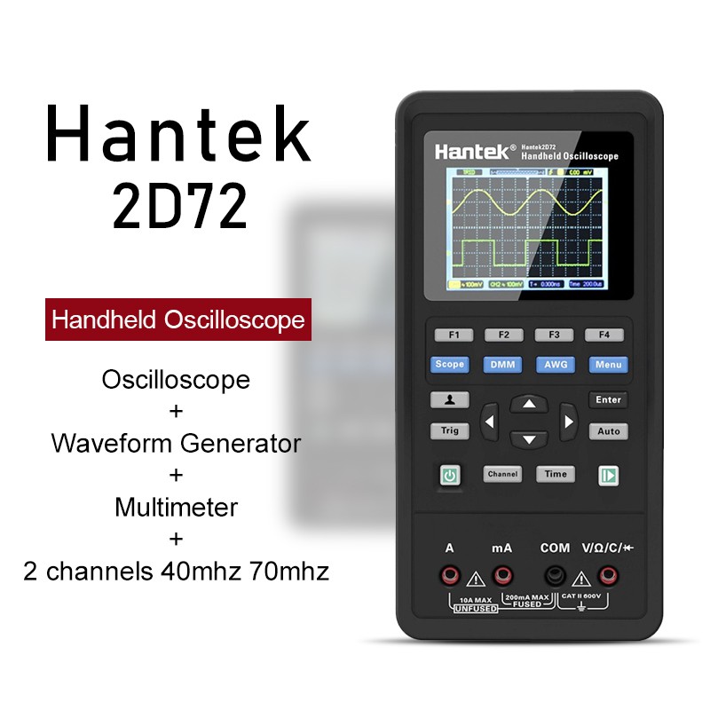Business Hantek Handheld oscilloscope 2C42/Hantek2C72/Hantek2D42 ...