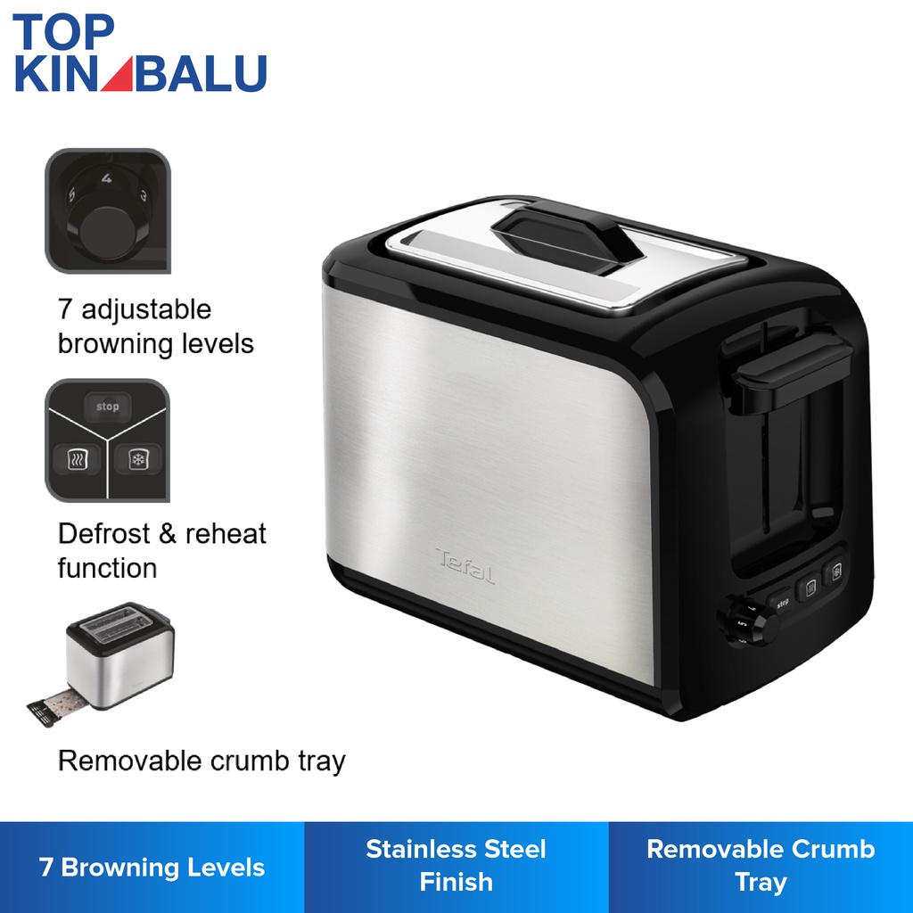TEFAL TT410D65 EXPRESS TOASTER Shopee Malaysia