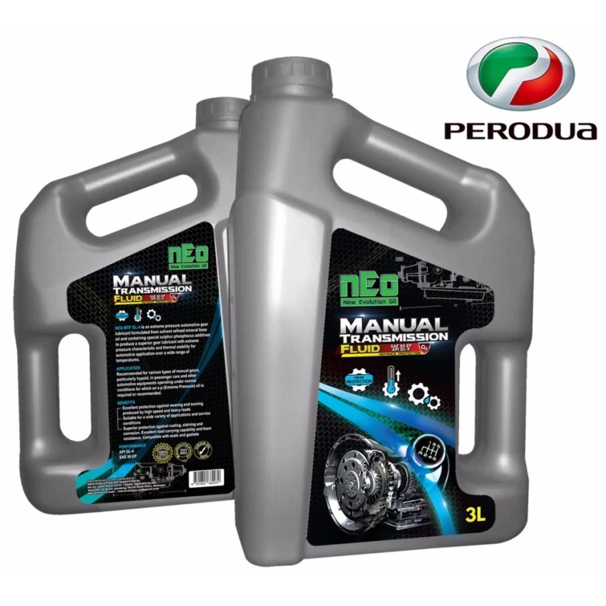 Manual Transmission Fluid API GL-4 3L for Perodua Viva 