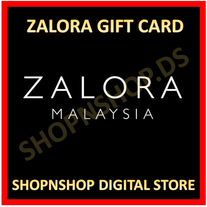 ZALORA eVoucher Gift Card RM30 RM50 RM150 RM200 Shopee Malaysia