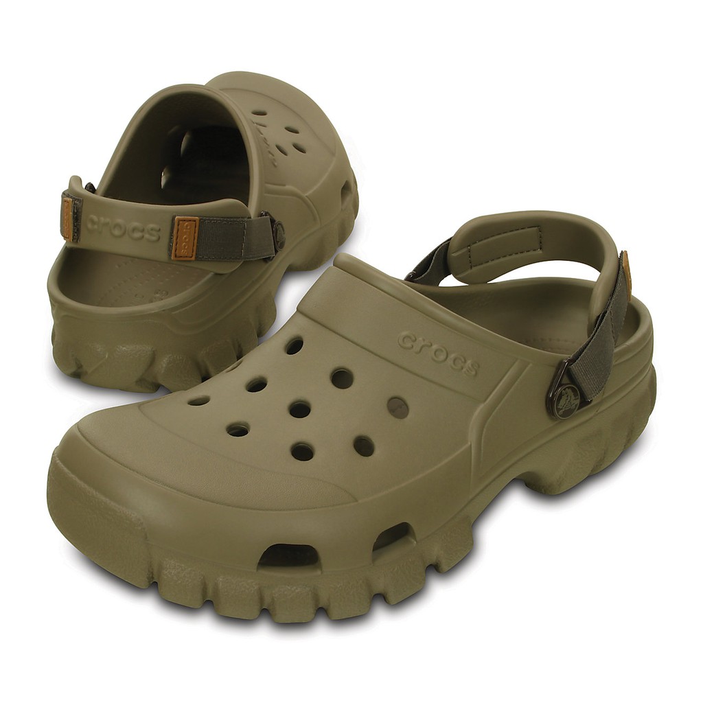 crocs offroad khaki