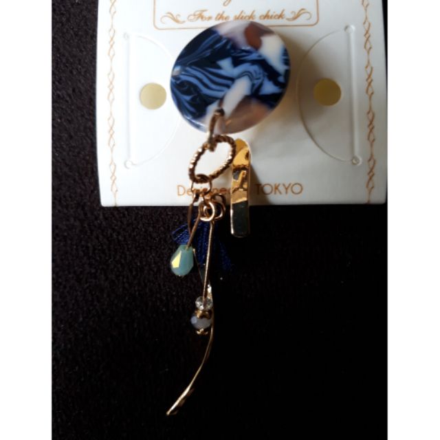 Japan Mignon De Bijoux Pony Hook Blue Shopee Malaysia