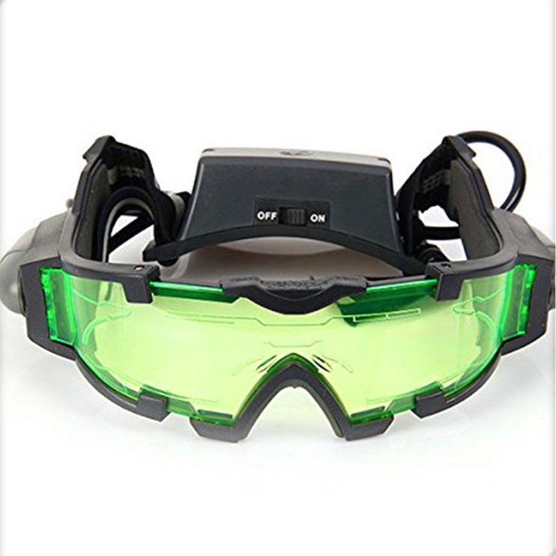 Adjustable LED Night Vision Glass Goggles with Filp-out ...