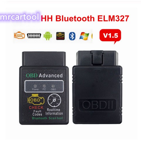 ELM327 OBD2 Automotive Engine Fault Code Reader, Advanced