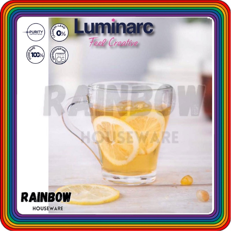 Luminarc New Morning Microwaveable and Dishwasher Safe Tempered Glass