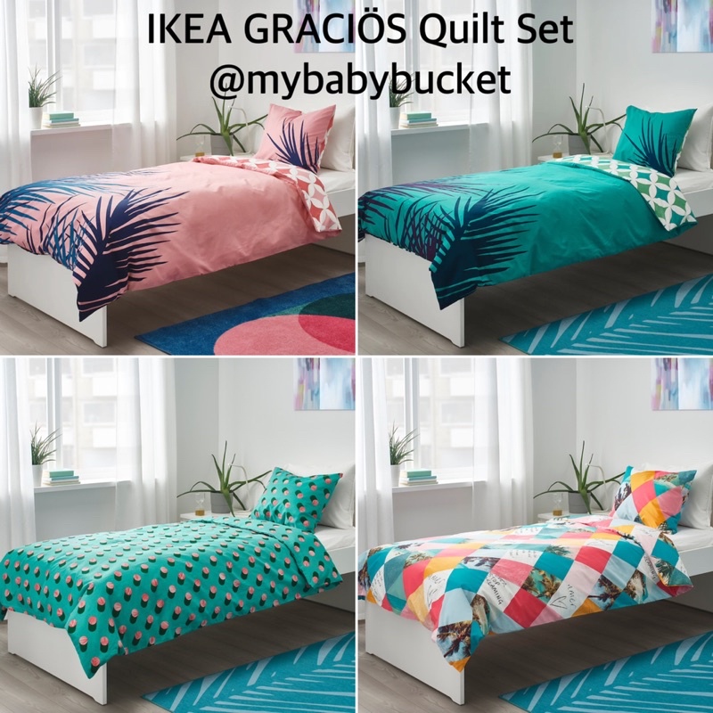 Duvet Quilt Cover And Pillowcase Set, Ikea King Bed Quilt Cover