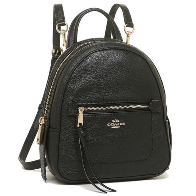 coach andi backpack black