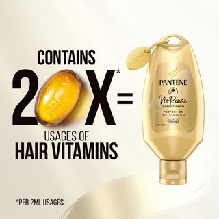 Pantene No Rinse Conditioner Perfect On Instasmooth (40ml) | Shopee ...