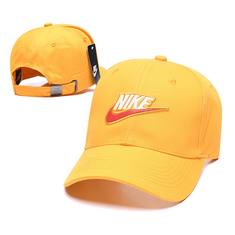 yellow nike hat