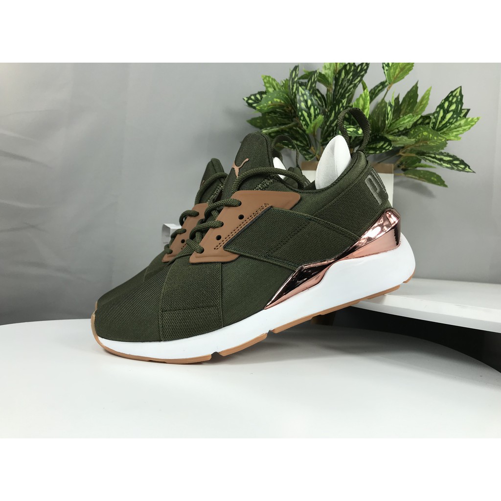 puma muse green
