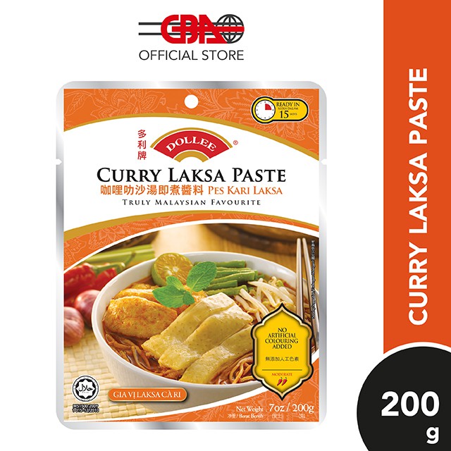 Dollee Curry Laksa Paste 200g Shopee Malaysia
