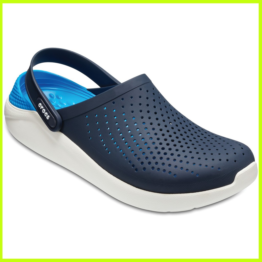 crocs clogs navy blue