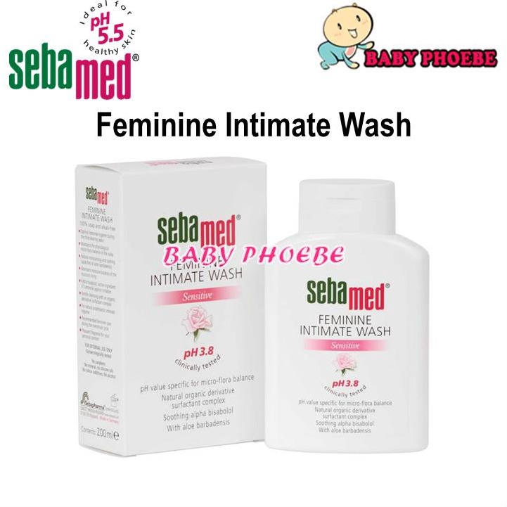 Sebamed Feminine Intimate Wash Sensitive 200ml (1pc) Shopee Malaysia