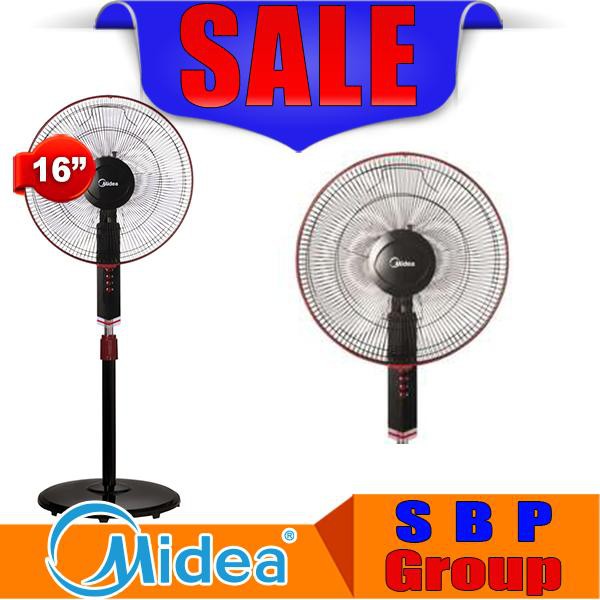 Midea Mf16fs10n Stand Fan 16 3 Speed Settings Shopee Malaysia