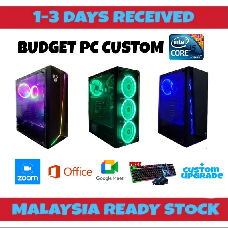 Budget Pc Custom Made Desktop Ee, Custom Made Desktop