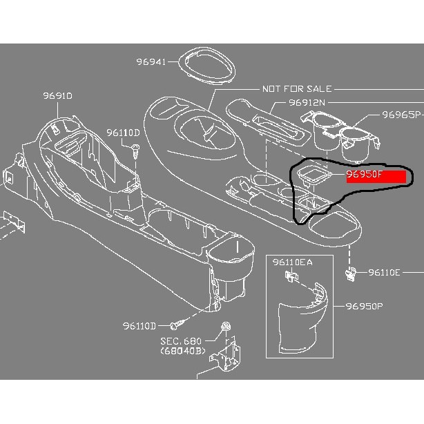 Finisher console center nissan juke 969881JU0A Shopee Malaysia