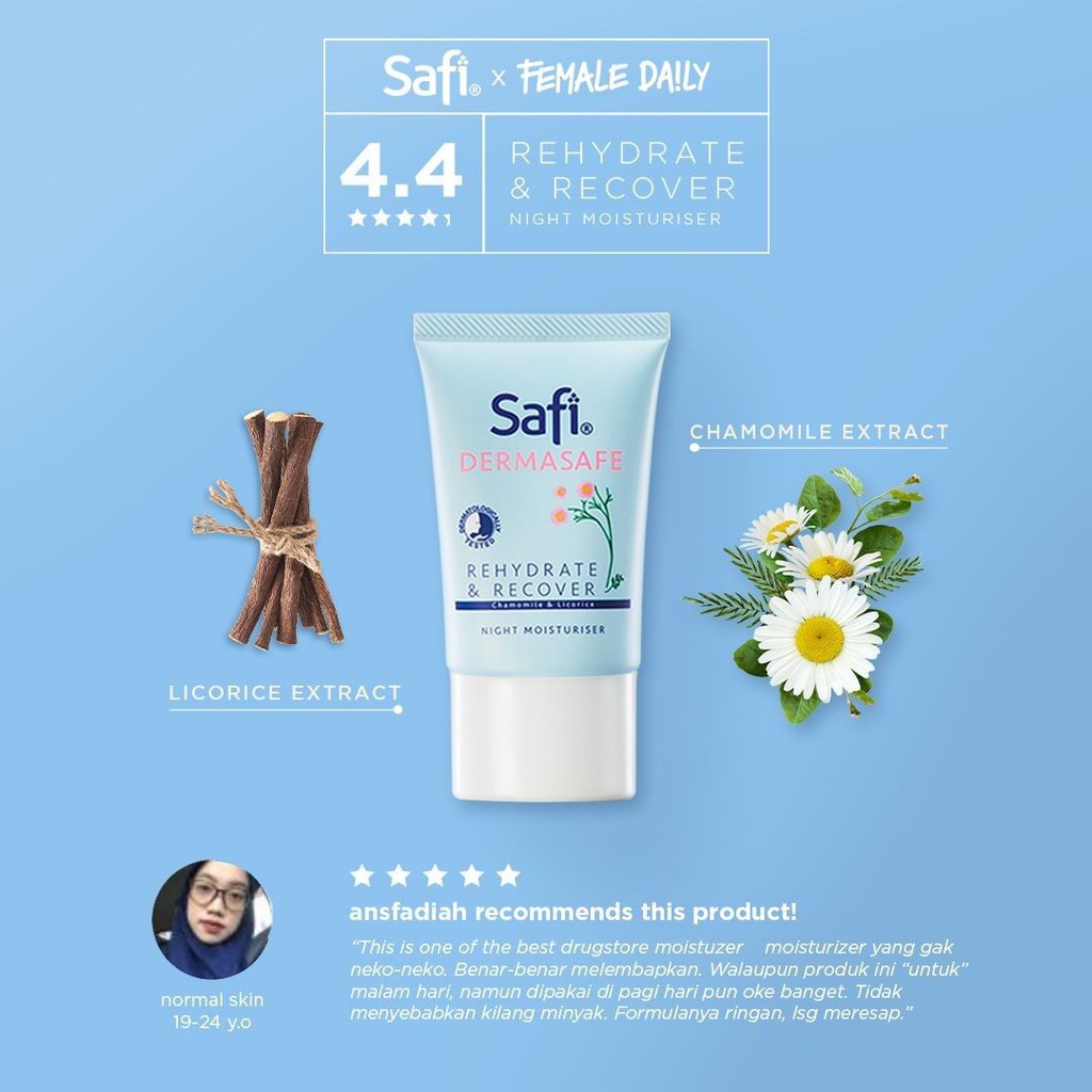 safi dermasafe soothe & hydrate night moisturizer