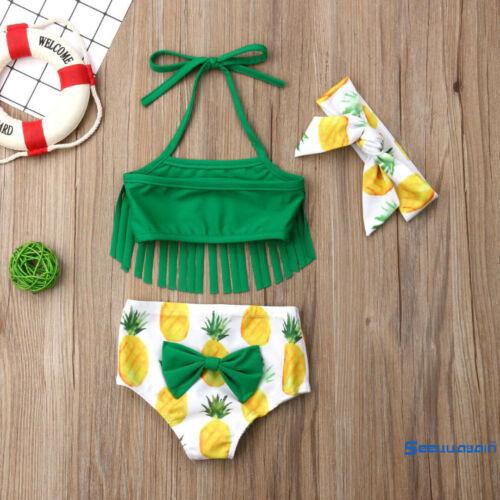 Ace One Store Swimsuit Girls Tassel Tankini Suit 2 16y Two Pieces Swimsuit for Girls Beach Bathing Suit