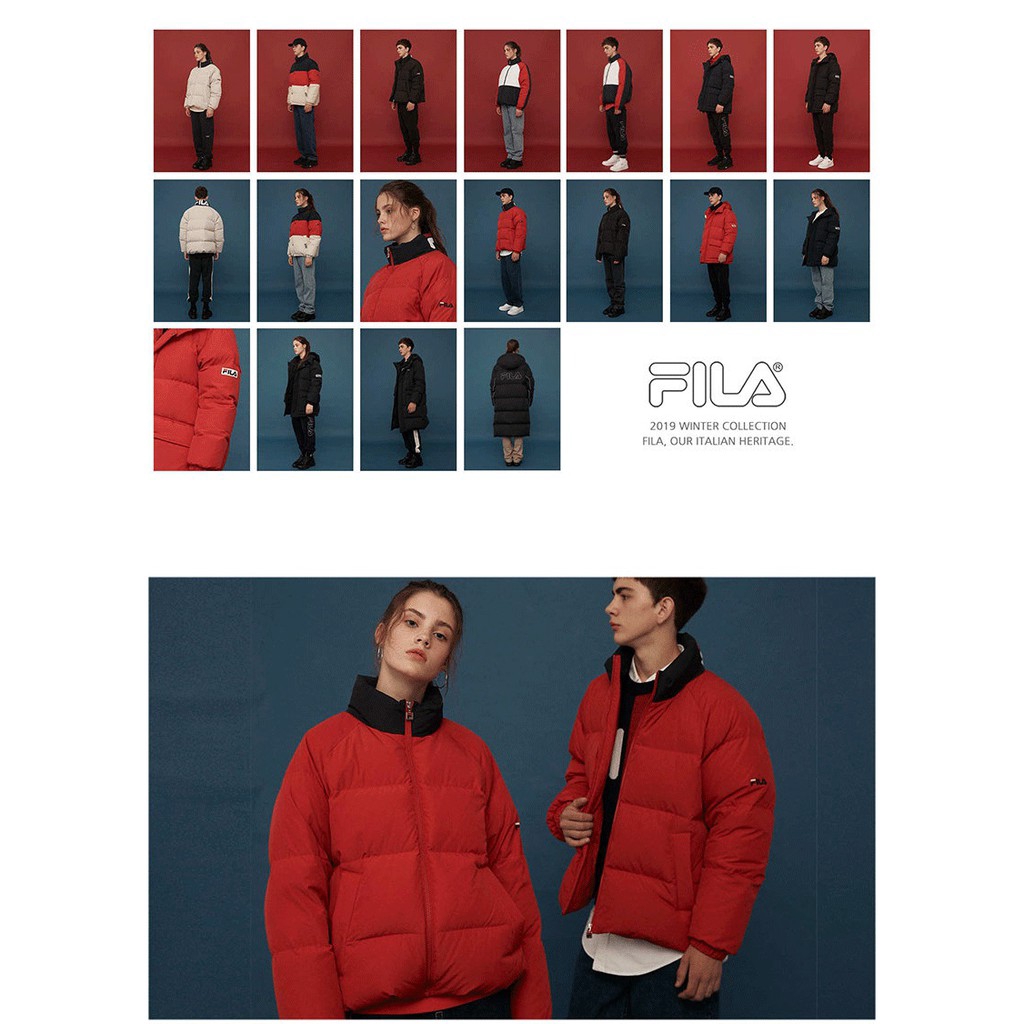 fila goose down jacket