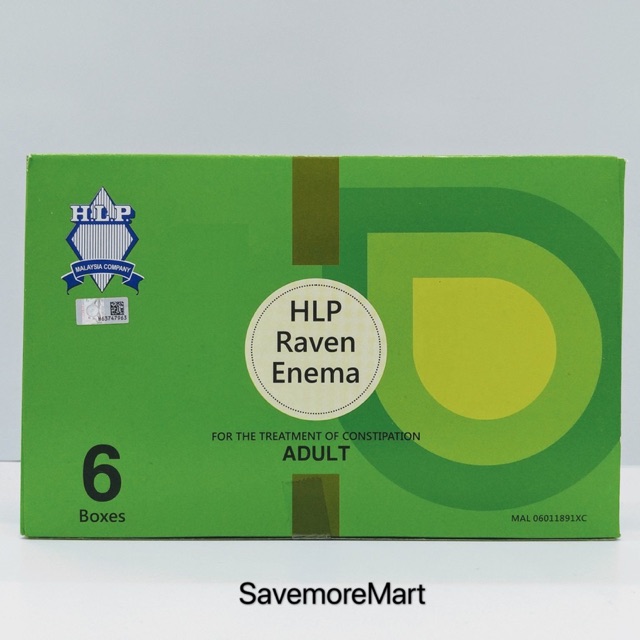 Buy HLP Raven Enema 6 x 20ml  SeeTracker Malaysia