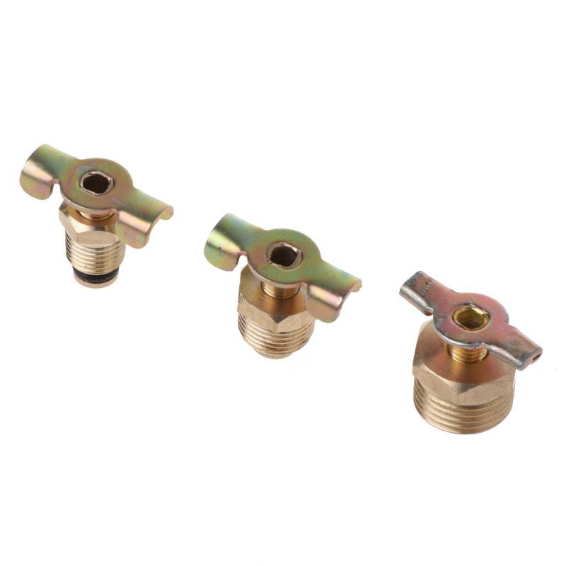 Purpose Reliable NPT 1/4\" 3/8\" 1/2‘’ Solid Brass Compressor Air Tank Port Fittings Drain Valve Must Durable - Image 5