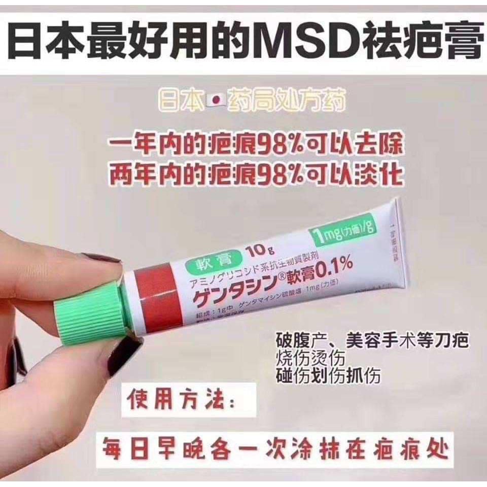 Ready Stock Msd Japan Scar Removal Gel 日本祛疤膏10g Shopee Malaysia