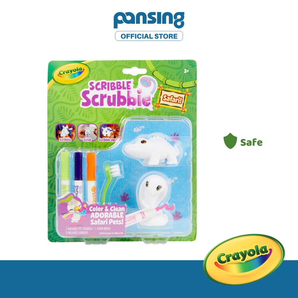 Crayola Scribble Scrubbie Pets- Abi & Kojo Toy | Shopee Malaysia